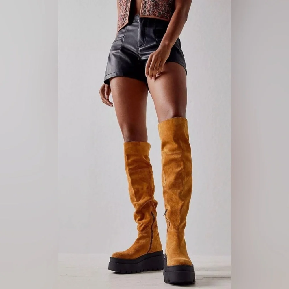 NWOB Free People London is Calling Over the Knee Boots - Picture 1 of 10